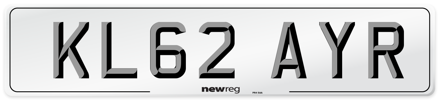 KL62 AYR Number Plate from New Reg